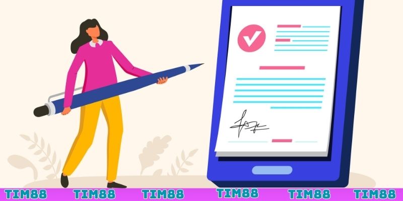 Đăng ký đăng nhập TIM88 tuân thủ điều khoản mới nhất