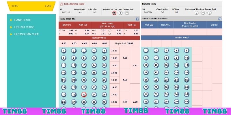 Sức hấp dẫn của cách chơi Number Game