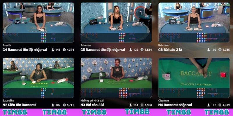 Casino TIM88 có không gian cá cược đẳng cấp Casino TIM88 có không gian cá cược đẳng cấp
