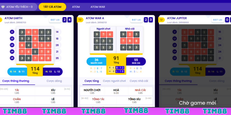 Danh mục giải trí chất lượng hàng đầu quay số TIM88